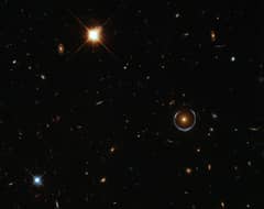 Preview of A Horseshoe Einstein Ring from Hubble