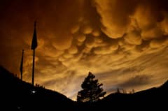 Preview of Mammatus Clouds Over Olympic Valley