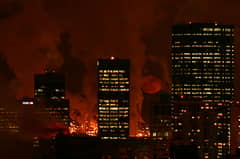 Preview of Red Snow Moon Over Edmonton
