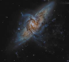 Preview of NGC 3314: When Galaxies Overlap