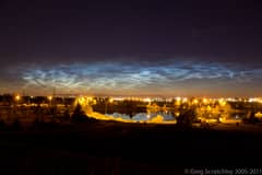 Preview of Noctilucent Clouds Over Edmonton