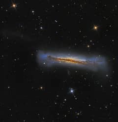 Preview of Edge-on NGC 3628