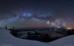 Preview of Meteor Over Crater Lake