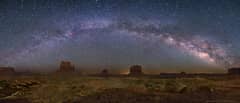 Preview of The Milky Way Over Monument Valley