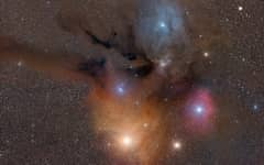 Preview of Colorful Clouds Near Rho Ophiuchi