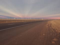 Preview of Anticrepuscular Rays Over Wyoming