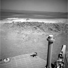 Preview of Opportunity Rover Spots Greeley Haven on Mars