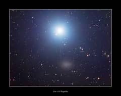 Preview of Bright Star Regulus near the Leo I Dwarf Galaxy