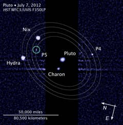 Preview of Fifth Moon Discovered Orbiting Pluto