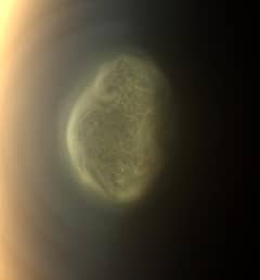Preview of South Polar Vortex Discovered on Titan