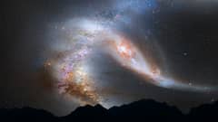 Preview of Milky Way Galaxy Doomed: Collision with Andromeda Pending