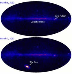 Preview of Solar Flare in the Gamma-ray Sky