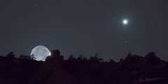 Preview of Earthshine and Venus Over Sierra de Guadarrama