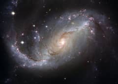 Preview of Spiral Galaxy NGC 1672 from Hubble
