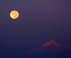 Preview of Hunter's Moon over the Alps