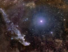 Preview of Rigel and the Witch Head Nebula