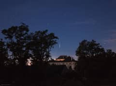 Preview of Perseid over Albrechtsberg Castle