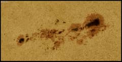 Preview of Large Sunspots Now Crossing the Sun