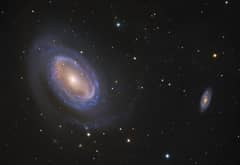 Preview of One-Armed Spiral Galaxy NGC 4725