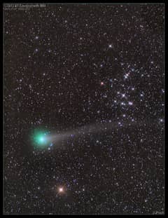 Preview of Comet Lovejoy with M44