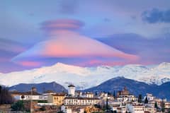 Preview of Cap Cloud over the Sierra Nevadas
