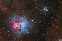 Preview of Messier 20 and 21