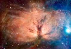 Preview of The Flame Nebula in Visible and Infrared