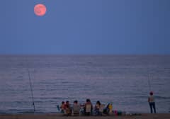 Preview of Alicante Beach Moonrise