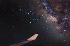 Preview of New York to London Milky Way