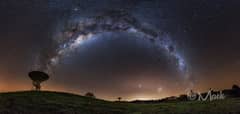 Preview of Three Galaxies over New Zealand