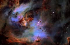 Preview of Globules in the Running Chicken Nebula