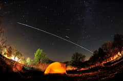 Preview of Camelopardalids and ISS