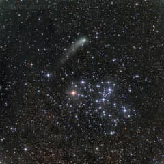 Preview of Messier 6 and Comet Siding Spring