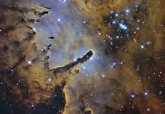 Preview of NGC 6823: Cloud Sculpting Star Cluster
