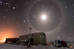 Preview of A Blue Moon Halo over Antarctica