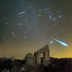 Preview of Geminid Meteors over Xinglong Observatory