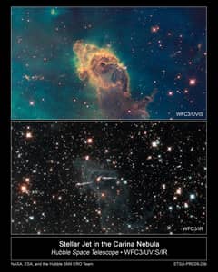 Preview of Carina Nebula Dust Pillar