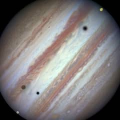 Preview of Jupiter Triple-Moon Conjunction