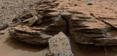 Preview of Layered Rocks near Mount Sharp on Mars