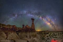 Preview of The Milky Way Over the Arizona Toadstools
