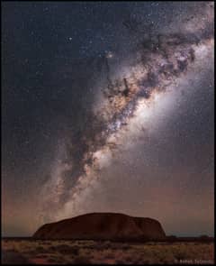 Preview of Milky Way over Uluru