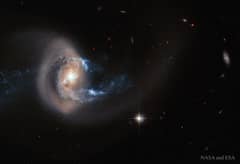 Preview of Galaxy NGC 7714 After Collision
