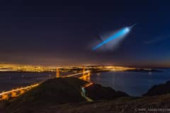 Preview of An Unexpected Rocket Plume over San Francisco