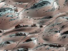 Preview of Dark Sand Cascades on Mars