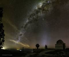 Preview of Milky Way over Bosque Alegre Station in Argentina