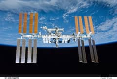 Preview of The International Space Station over Earth