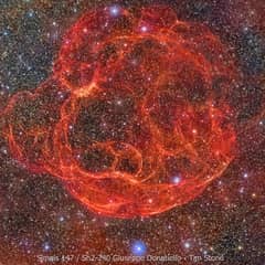 Preview of Supernova Remnant Simeis 147: The Spaghetti Nebula