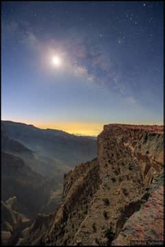 Preview of Milky Way in Moonlight