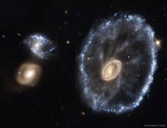Preview of The Cartwheel Galaxy from Hubble