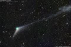 Preview of Comet Catalina Tails